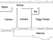 Appartamento in in affitto da privato a Vasto via Luigi...