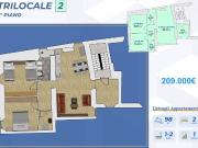 Appartamento in vendita a Boltiere BG