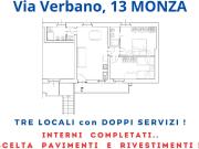Appartamento in vendita a Monza MB