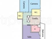 Appartamento in vendita a Roma via Pescosolido, 56,...