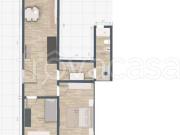 Appartamento in vendita a Torino via Rieti, 4, Pozzo Strada