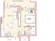 Appartamento in Via Marco Aurelio, Milano di 50 m² con 1...