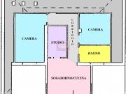 Appartamento trilocale 55mq