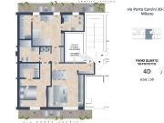 Appartamento trilocale 90mq