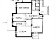 Appartamento trilocale 98mq