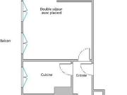 Appartement 10ème étage 42 m2