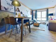 Appartement 1 lit skis aux pieds, superbe vue sur le...