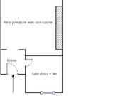 Appartement 1 pièce 16 m²