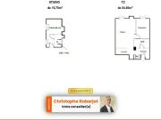 Appartement 1 pièce 16 m²