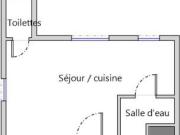 Appartement 1 pièce 16 m²