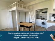 Appartement 1 pièce, 17 m² à louer à Toulouse 31400 Appartement 1 pièce, 17 m² à louer à Toulouse 31400