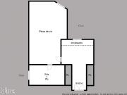 Appartement 1 pièce 18 m²