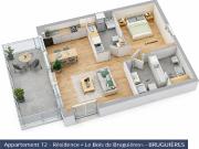 Appartement 1 pièce 18 m²