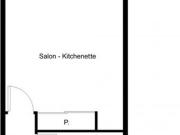 Appartement 1 pièce 21 m²
