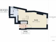 Appartement 1 pièce 21 m²