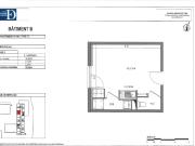 Appartement 1 pièce 22.05m²
