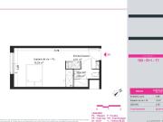 Appartement 1 pièce 22.59m²