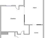 Appartement 1 pièce 23 m²