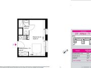 Appartement 1 pièce 25.71m²