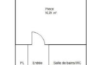Appartement 1 pièce 26 m²