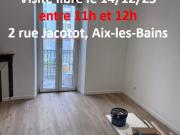 Appartement 1 pièce, 26 m² à louer à Aix les Bains 73100