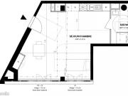 Appartement 1 pièce 39 m²