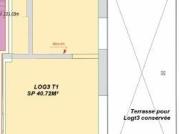 Appartement 1 pièce 40 m²