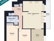 Appartement 2 chambres, La Rochelle Poitou Charentes...