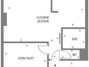 Appartement 2 chambres, Marseille 3eme Provence Alpes...