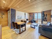 Appartement 2 chambres vue Mont Blanc Megève Villaret 7....