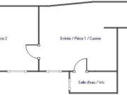 Appartement 2 pièces 24 m²