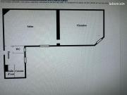 Appartement 2 pièces 26 m²