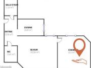 Appartement 2 pièces 29 m²