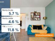 Appartement 2 pièces 34 m²