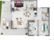 Appartement 2 pièces 36 m²