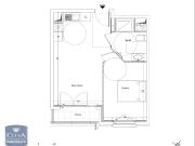 Appartement 2 pièces 37 m²