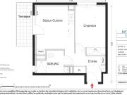 Appartement 2 pièces 38.1m²