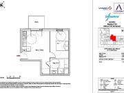 Appartement 2 pièces 38 m²