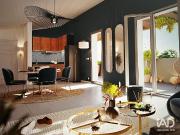 Appartement 2 pièces 39 m²