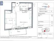 Appartement 2 pièces 39 m²