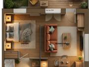 Appartement 2 pièces 40 m²