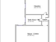 Appartement 2 pièces 40 m²