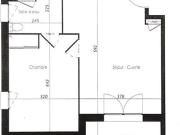 Appartement 2 pièces 41 m²
