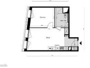 Appartement 2 pièces 41 m²