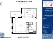 Appartement 2 pièces 42 m²