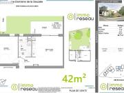 Appartement 2 pièces 42 m²