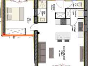 Appartement 2 pièces 42 m²