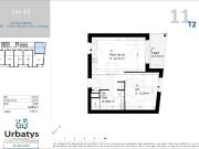 Appartement 2 pièces 42 m²