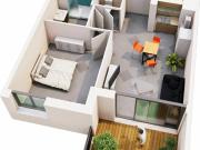 Appartement 2 pièces 42 m²