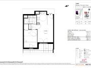 Appartement · 2 pièces · 43.74 m²